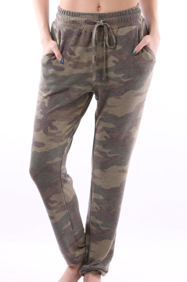 Camo Comfy Joggers - SLAYVE to style (4591451242543)