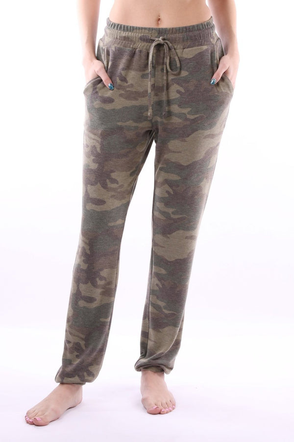 Camo Comfy Joggers - SLAYVE to style (4591451242543)
