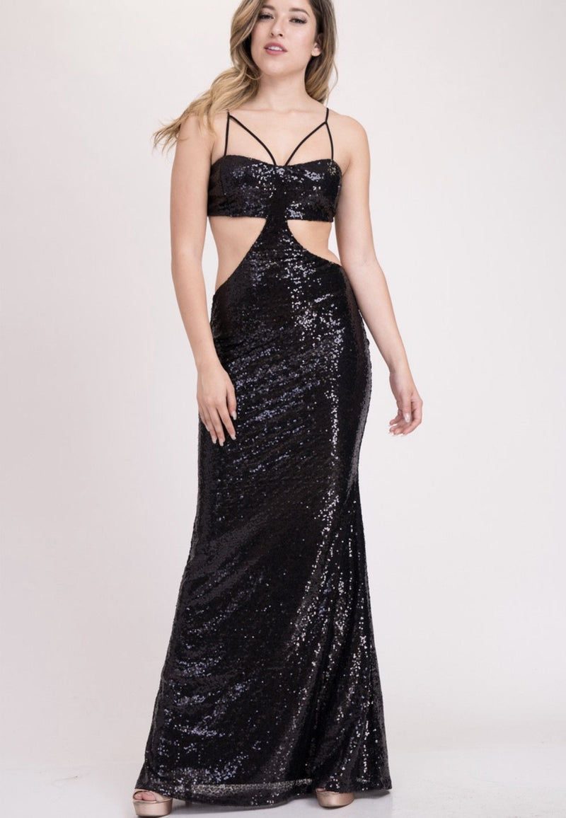 Ice Princess Gown - Black - SLAYVE to style (3481279102999)