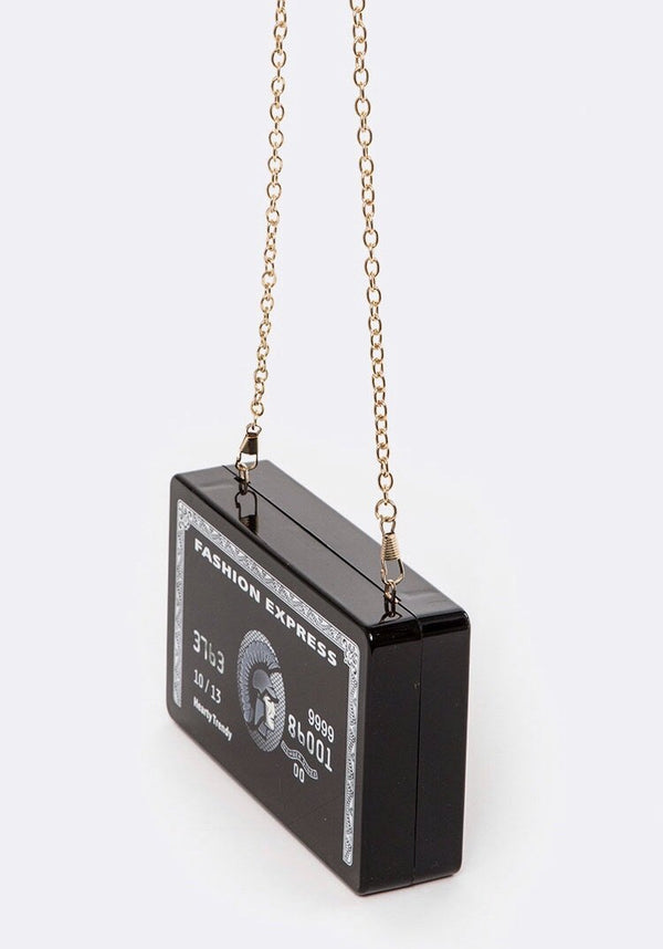 The Black Card Clutch - SLAYVE to style (1460782235671)