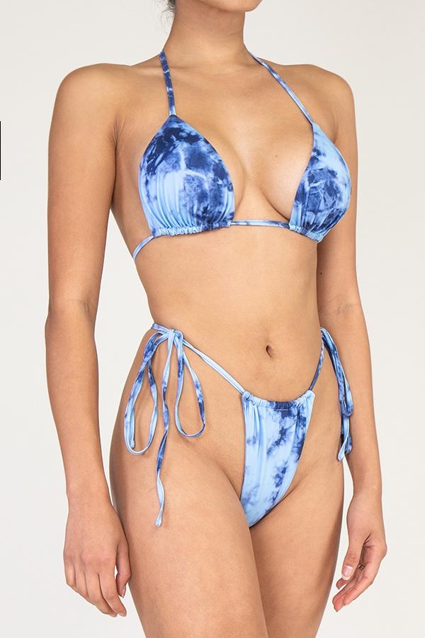 Tye Dye Blue Bikini - SLAYVE to style (4450617884719)